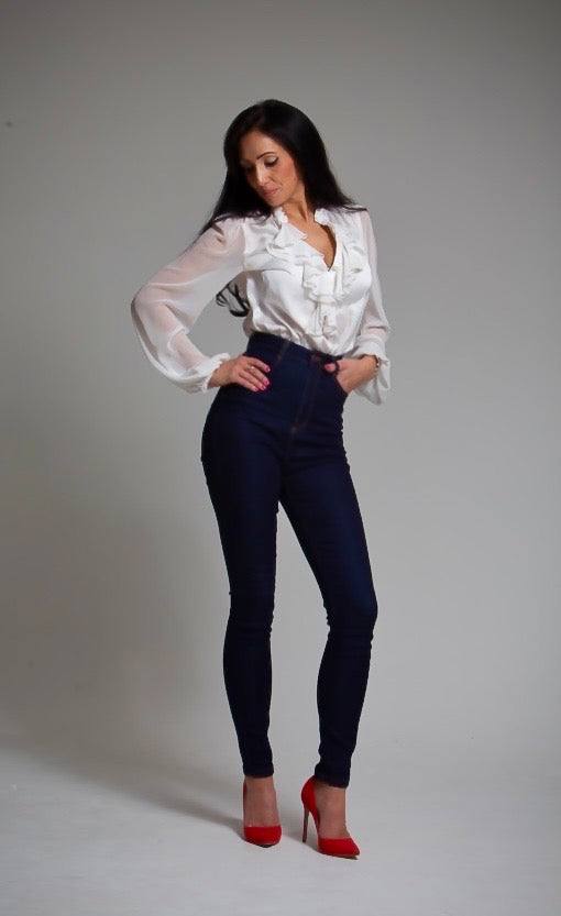 Super High Waisted Jeans