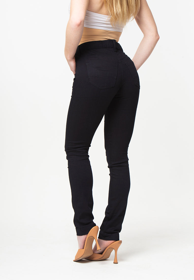 Tummy Control Low Rise Skinny Jeans - Maternity & Beyond – I AM DENIM